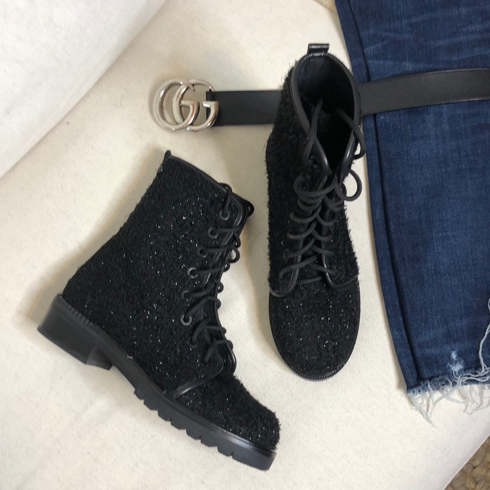 New Stuart Weitzman Moto Combat Boots Booties
